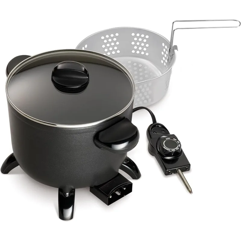 Keukenketel Multi-Cooker/Steamer, Zwart