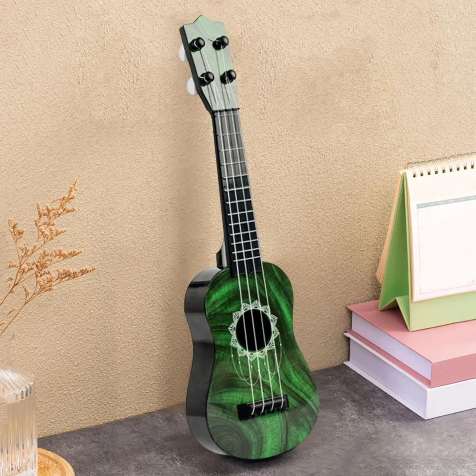 

Beginner Ukulele 17 Inch Educational Toys Educational Instrument Toy For Kindergarten Students Classroom School Daycare Boys