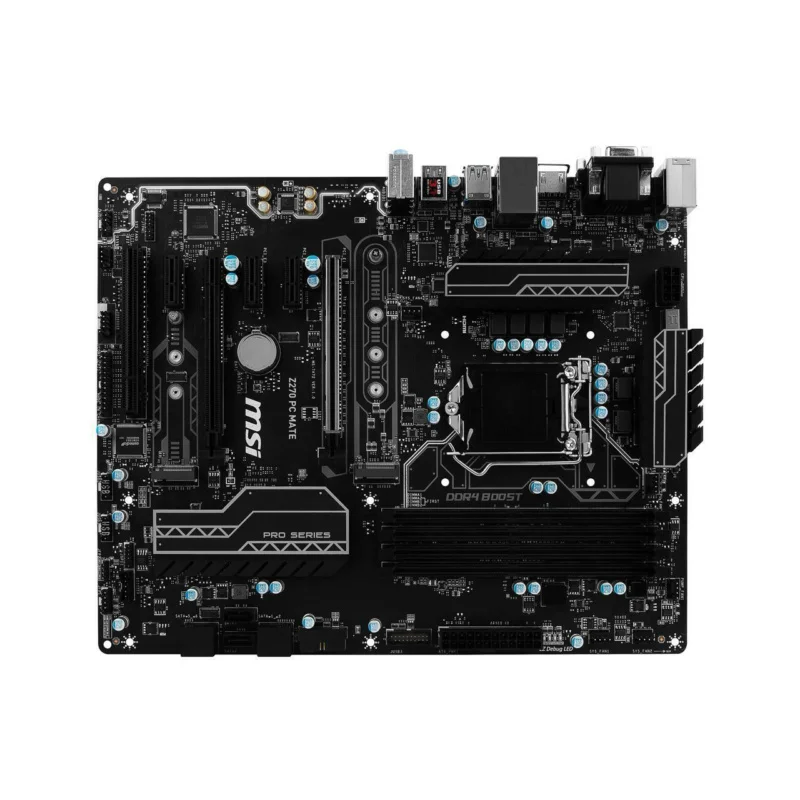 

FOR MSI Z270 PC MATE Motherboard Supports 6/7th Generation DDR4 64GB 1151PIN