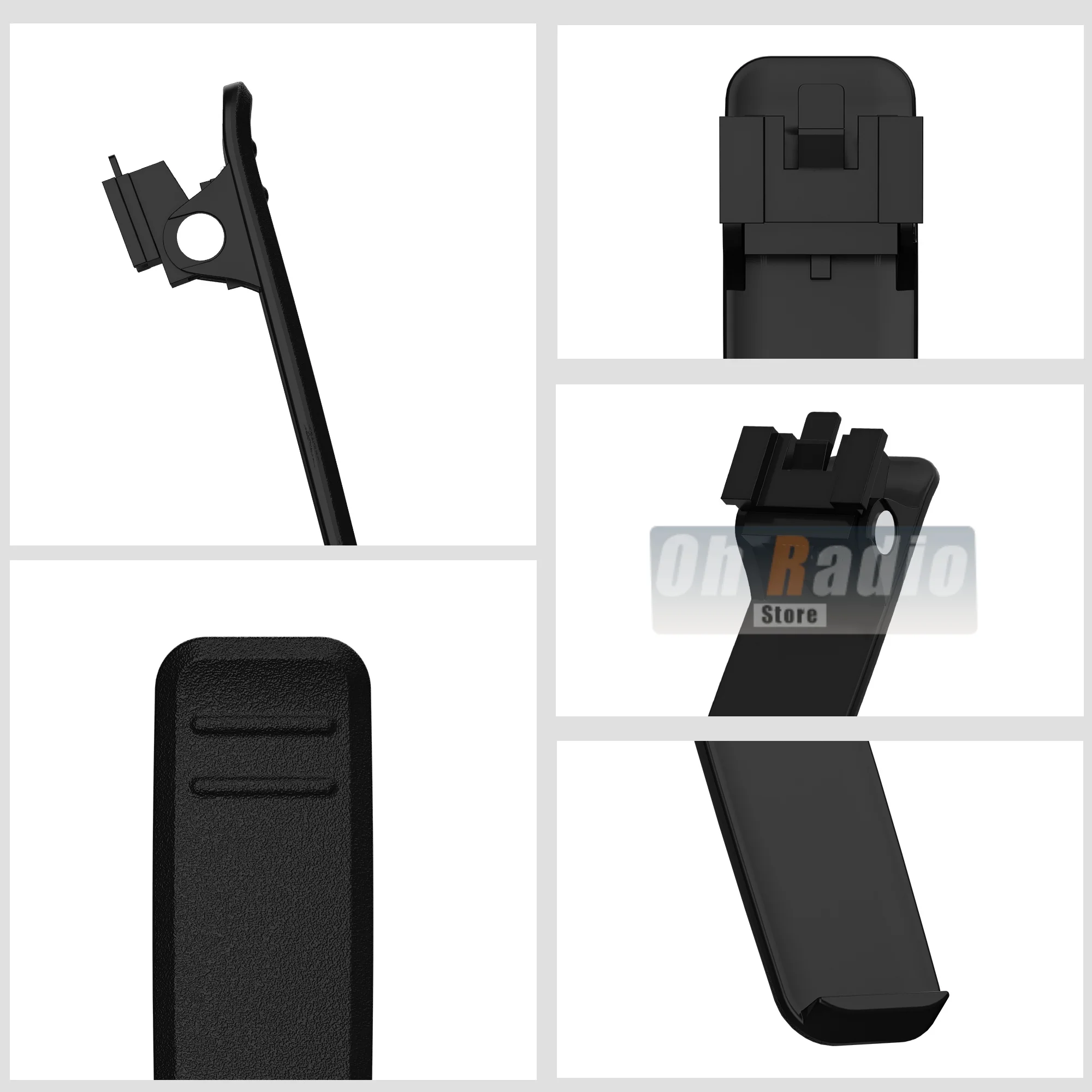 1/2/5/10PCS 100% originale Baofeng UV-5R Mini clip da cintura in plastica clip in vita per BF-5R Mini Walkie Talkie accessori radio bidirezionali