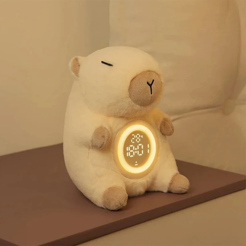 A69F-Night Light Cartoon Animal Timing Dimming Sleep Night Lamp USB Rechargeable For Room Decor