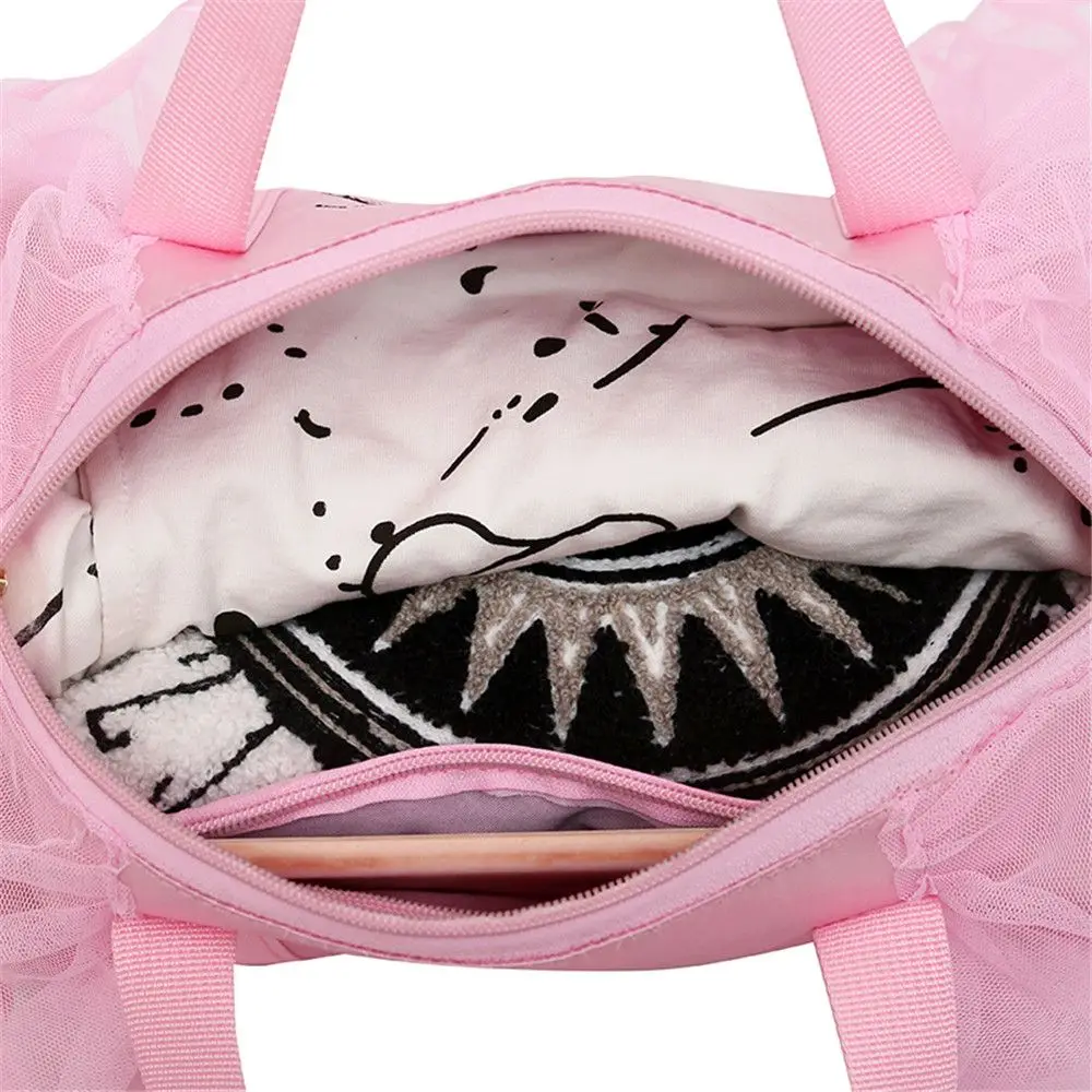 New Ballet Dance Bags Pink Girls Sports Dance Kids Backpack Baby Barrels Package Bag Costume Clothes Shoes Dress Handbag