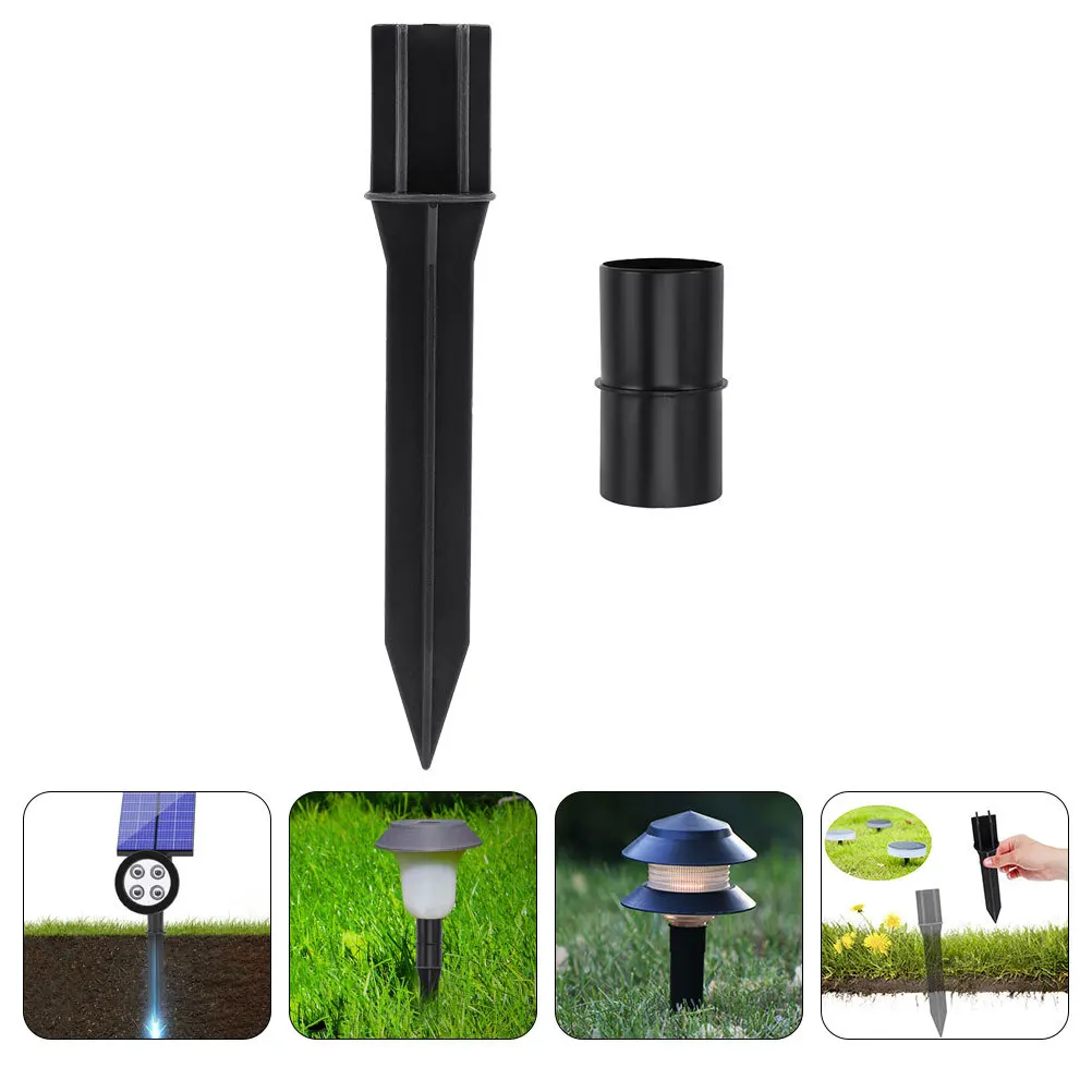 

1 set 1 Set Plastic Light Pole Stake Connector For Solar Lights Replacement Parts Outdoor Lighting Extension Ground Spike