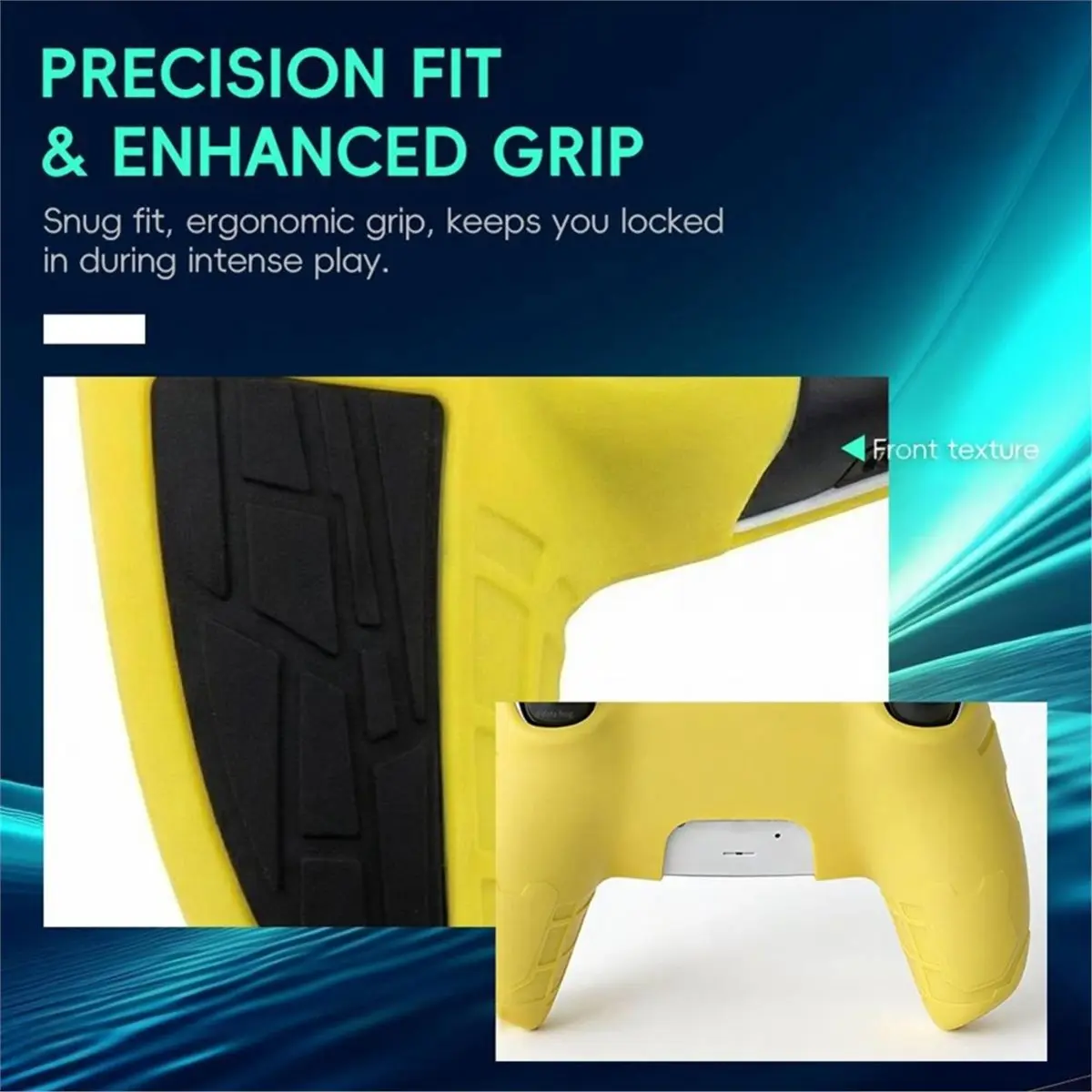update. Silicone Case for PS5 DualSense Controller with Thumb Grip Caps Soft Protective Case Special Edition Series
