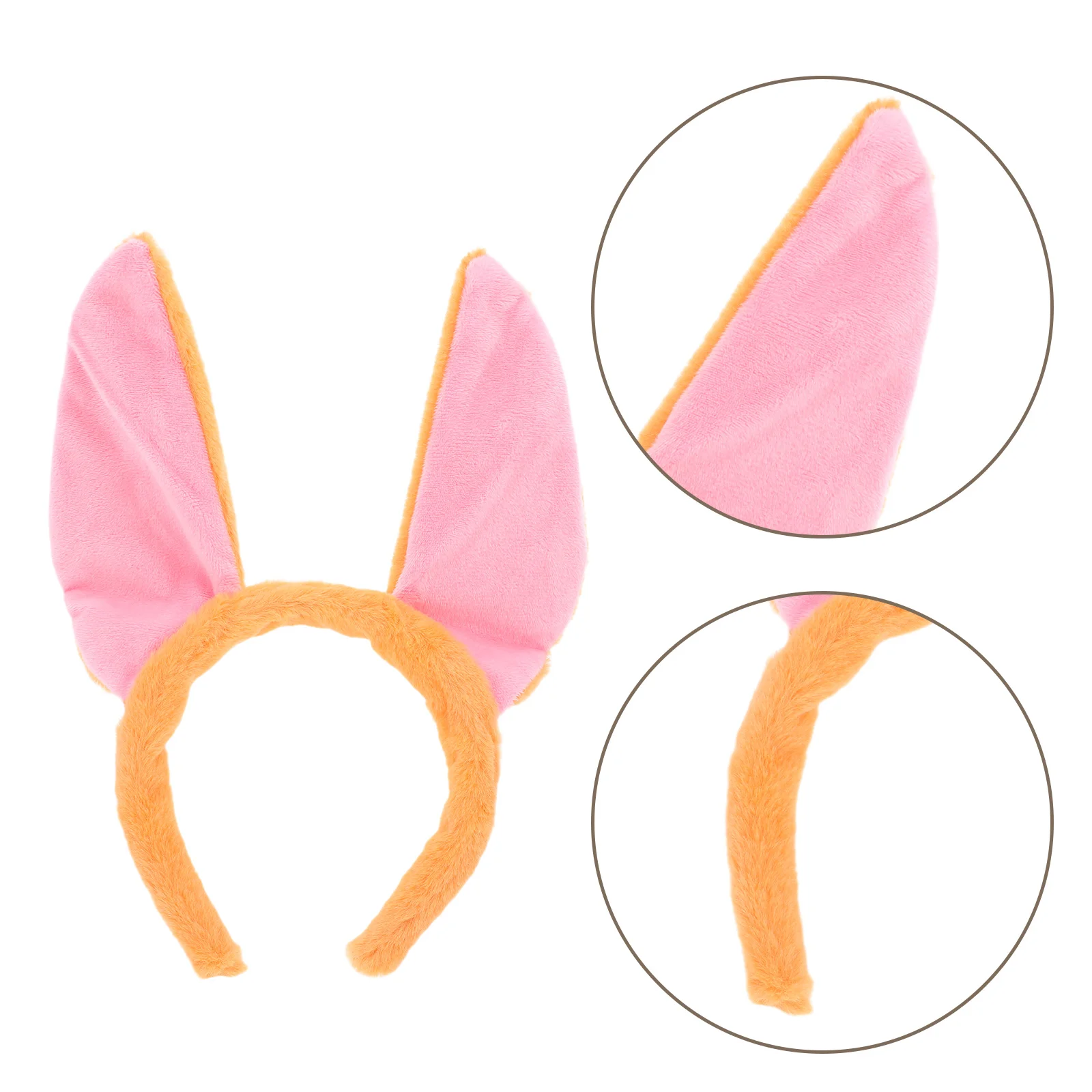

Point-horned Dog Headband Halloween Accessories for Woman Headgear Dress up Kit Hair Toddler Girls
