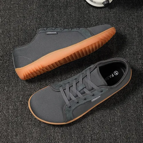 남성용 와이드 미니멀리스트 맨발 운동화, 야외 운동화, 캐주얼 운동화, 경량 통기성 하이킹 운동화