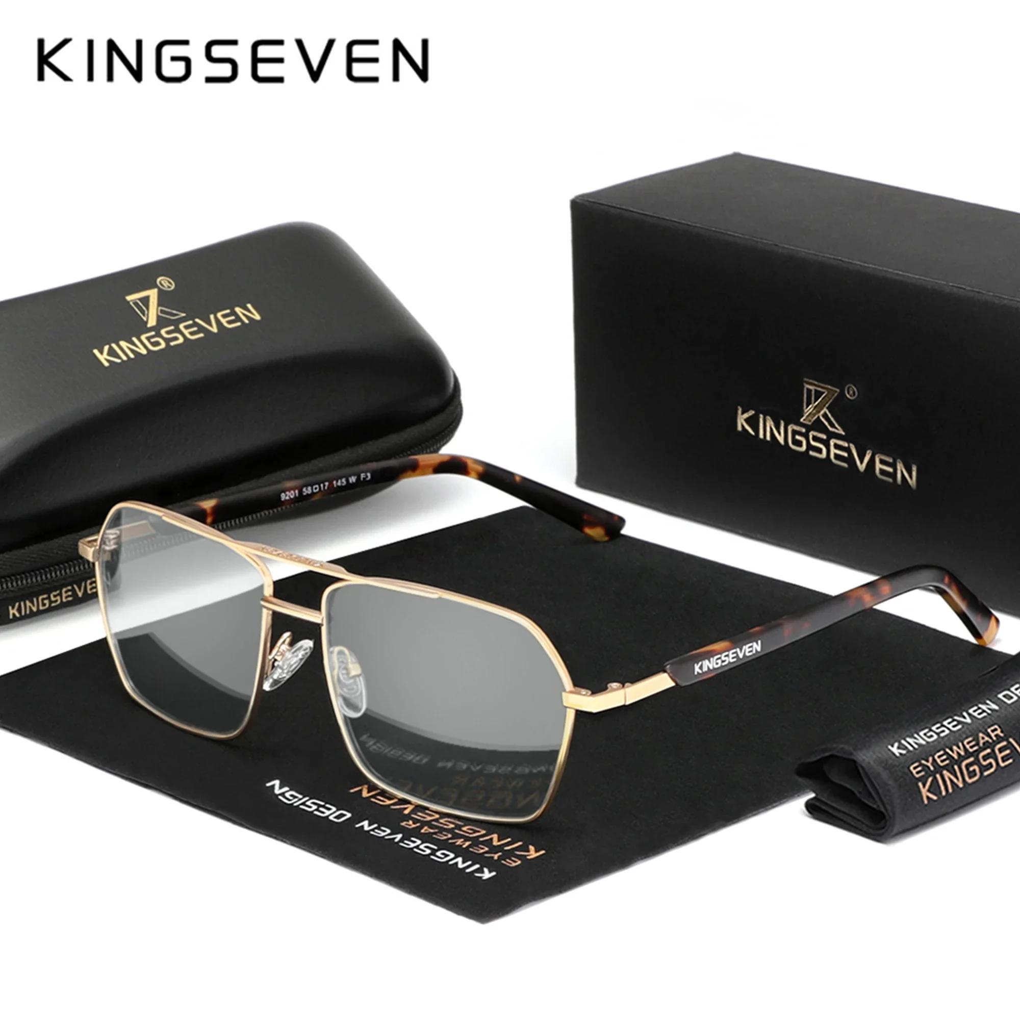 KINGSEVEN Klassische Anti-Blaulicht-Brille für Männer und Frauen, Schutz für Telefon und Computer, Arbeitsbrillen-Zubehör
