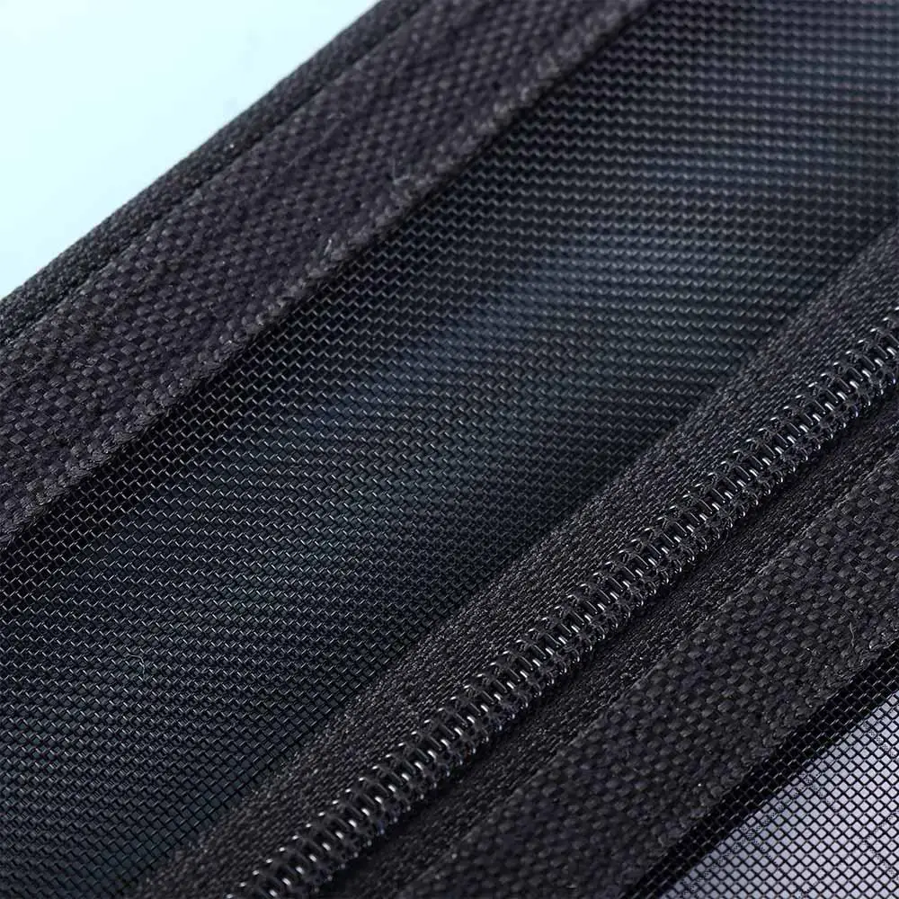 

Office Pen Box Nylon Pencil Case Document Double Mesh Pencil Bag School Stationery Supplies Cosmetic Storage Bag File Folder