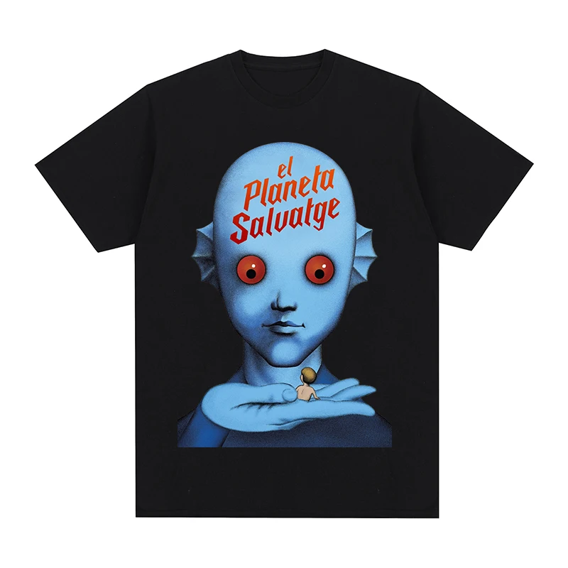 Fantastic Planet El planeta salvaje 70s Cult Movie t-shirt Cotton Men T shirt New TEE TSHIRT Womens tops