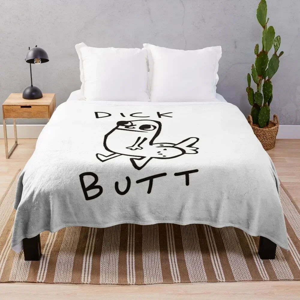

Dickbutt Throw Blanket Cozy Home Blanket Gift for Christmas Holiday
