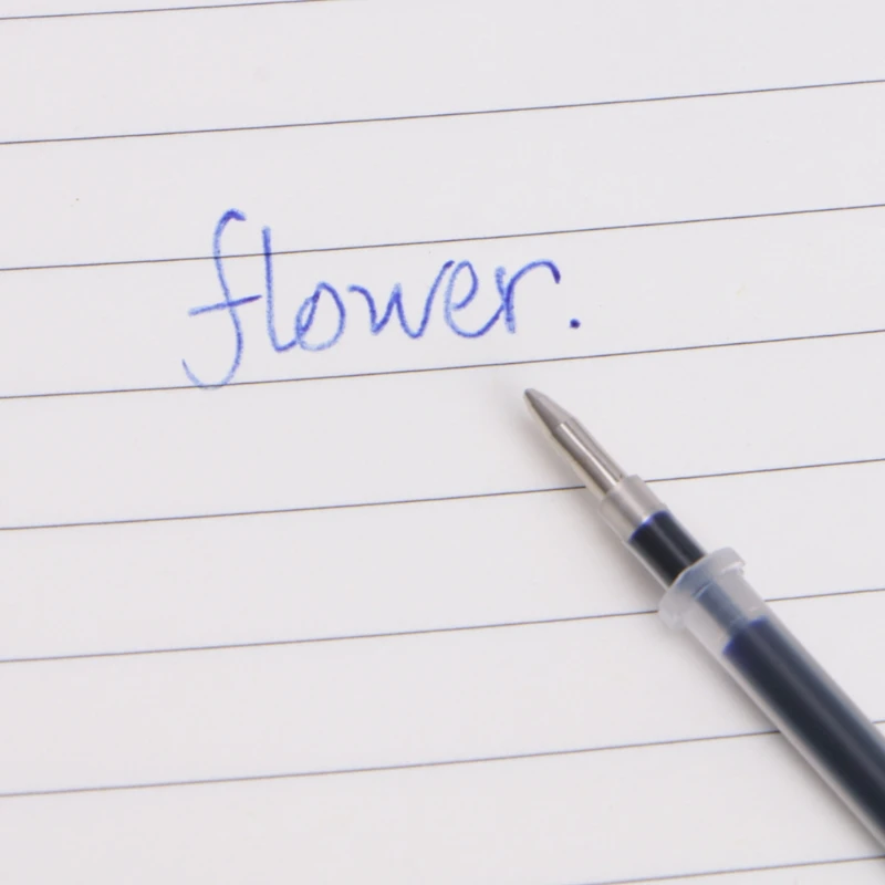 10 Pcs Disappear Invisible Slowly Gel Pen Refill Blue