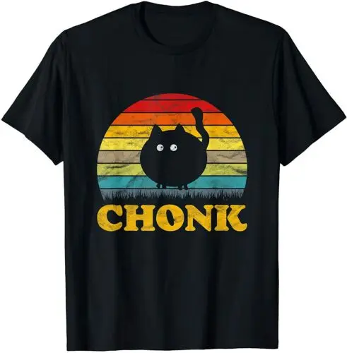 Funny Cat Meme - Vintage Chonk Cat T-Shirt