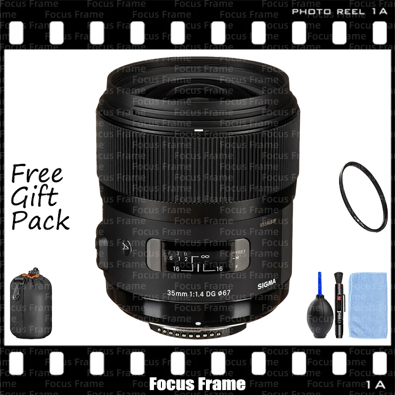 Sigma 35mm F1.4 DG HSM Art Lens Full Frame Large Aperture Portrait Photography Lens
