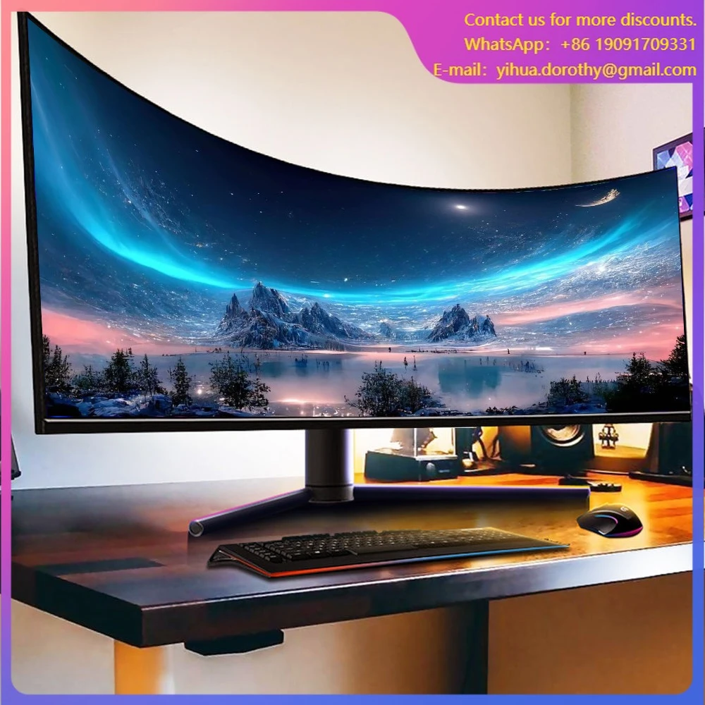 27 Inch Curved Computer Screen 165hz Gaming Pc  VA Panel 1080P HDR Borderless Desktop Lcd
