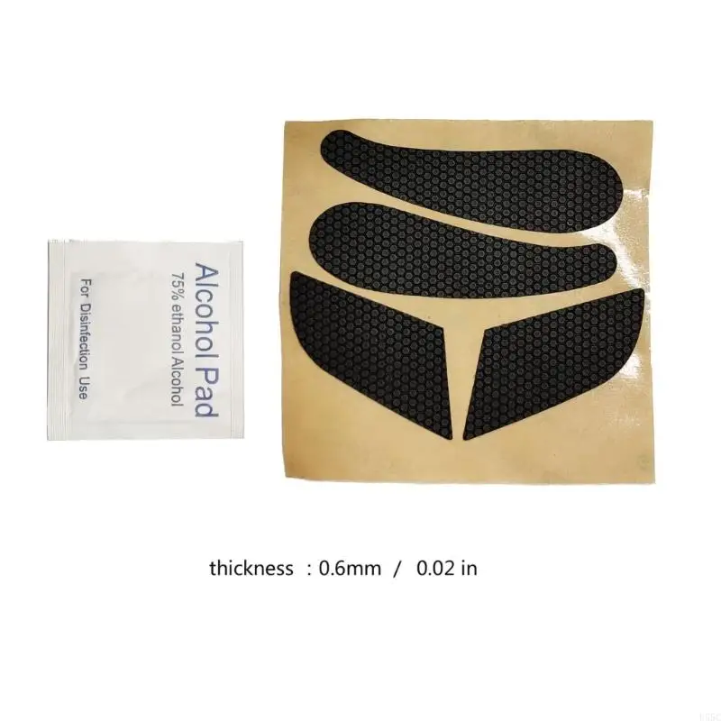 U55C Precise Cut Mouse Pad Mouse Grip for G302 Mouse Effortlessly Navigation for High Accuracy Users
