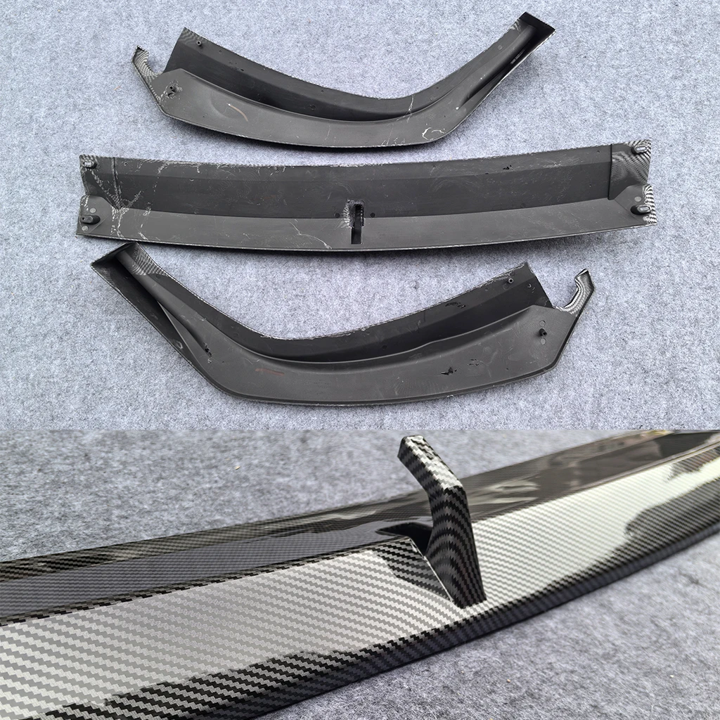 Glänzend schwarz Auto Frontschürze Lip Spoiler Air Chin Body Kit Splitter für BMW G20 3-Serie 330e 330i M340i 320i M-Sport 2023-2026 – Detail 14