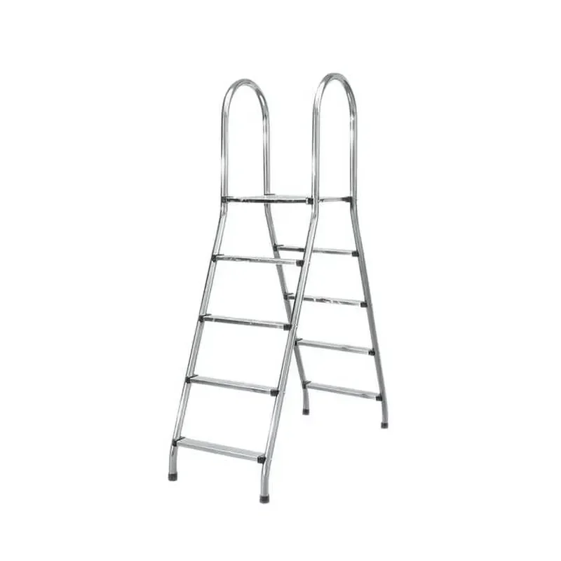 304 Stainless Steel Double Sided Pool Ladder for Inflatable Swimming Pools Heavy Duty Anti Slip Steps Safe Entry Exit Aid