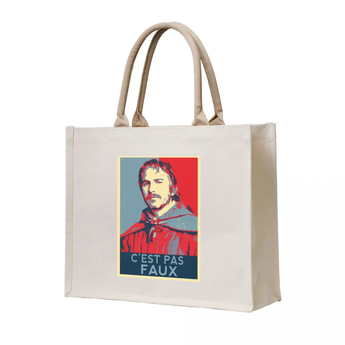 

Kaamelott - Perceval Hope Style - C'est pas faux Tote Bag Lady bags shopper bags Women's shopper bag