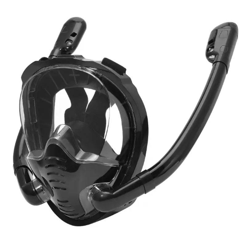 Superior-180 Degree Panoramic Full Face Snorkel Mask 180 Panoramic Anti-Fog Diving Mask Anti-Fog Diving Mask L/XL
