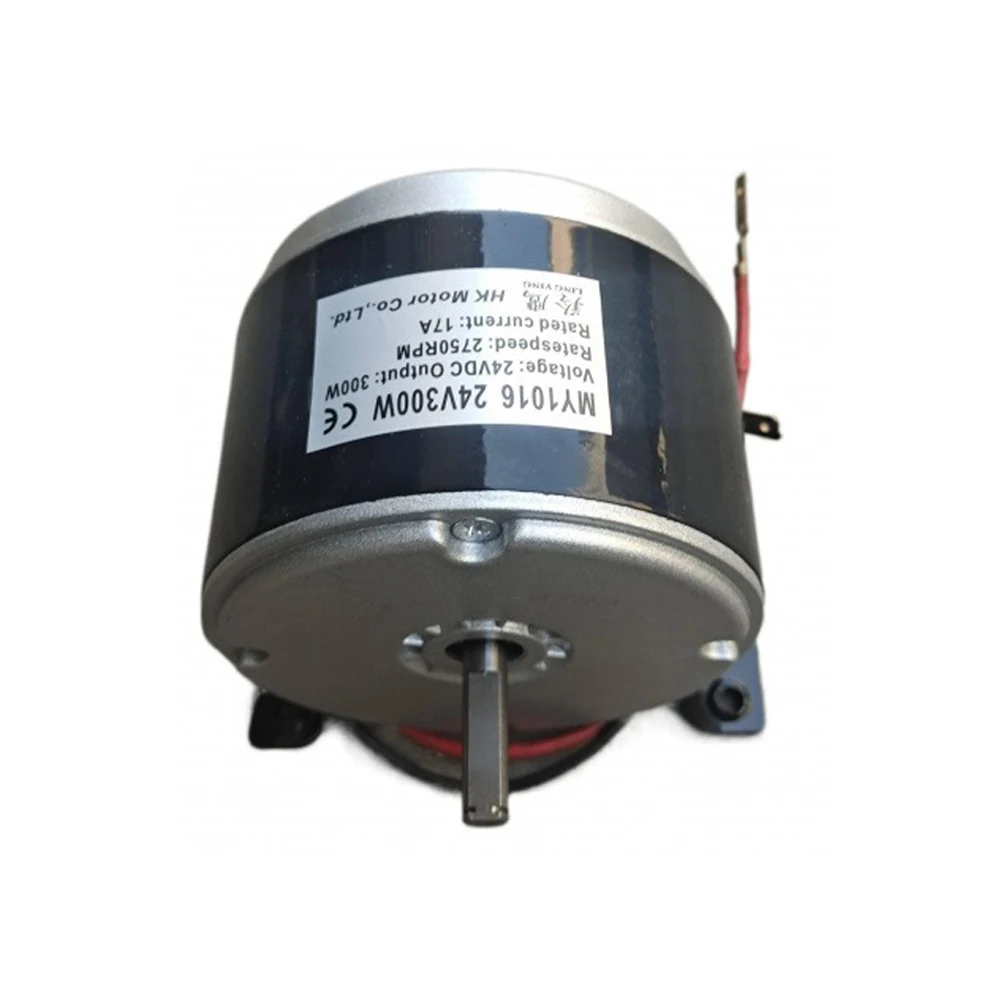 Electric Vehicle Motor DC24V 300W Synchronous Wheel Belt Pulley Brushed Skateboard Motor 17A 2750RPM DC Motor
