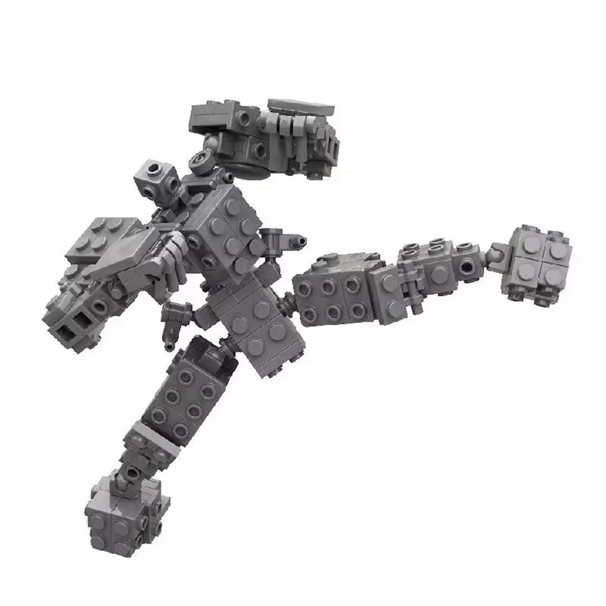 

Puzzel Plug Play Marionet Skelet Mecha Creatieve nce Gift DIY Speelgoed Model Chinese Binnenlandse MOC Building Blos