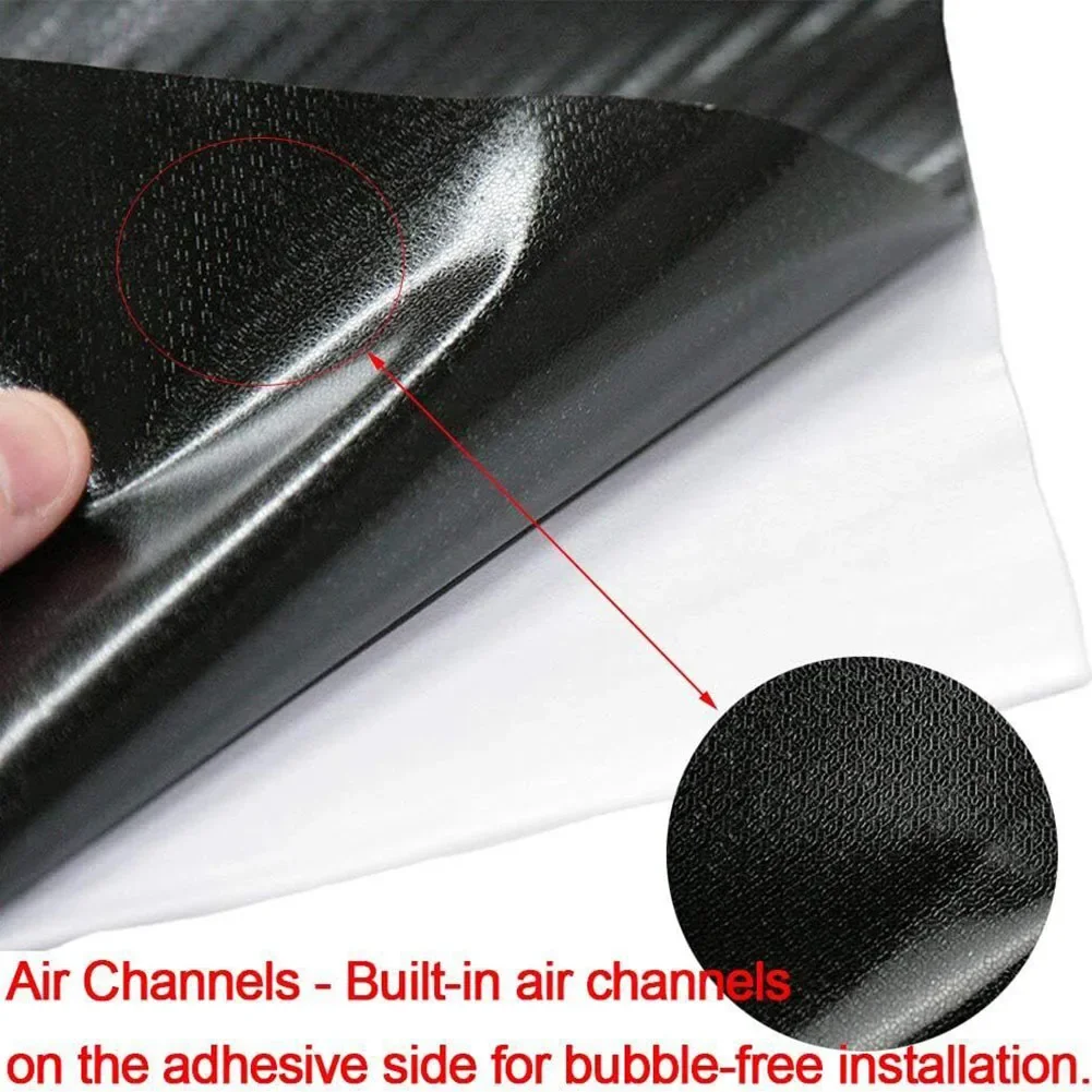 

1PCS Car Film High Gloss Vinyl Wrap Kit For Black Out Chrome Delete For Trim Perfect Fit And Compatibility Oxidation Resistance