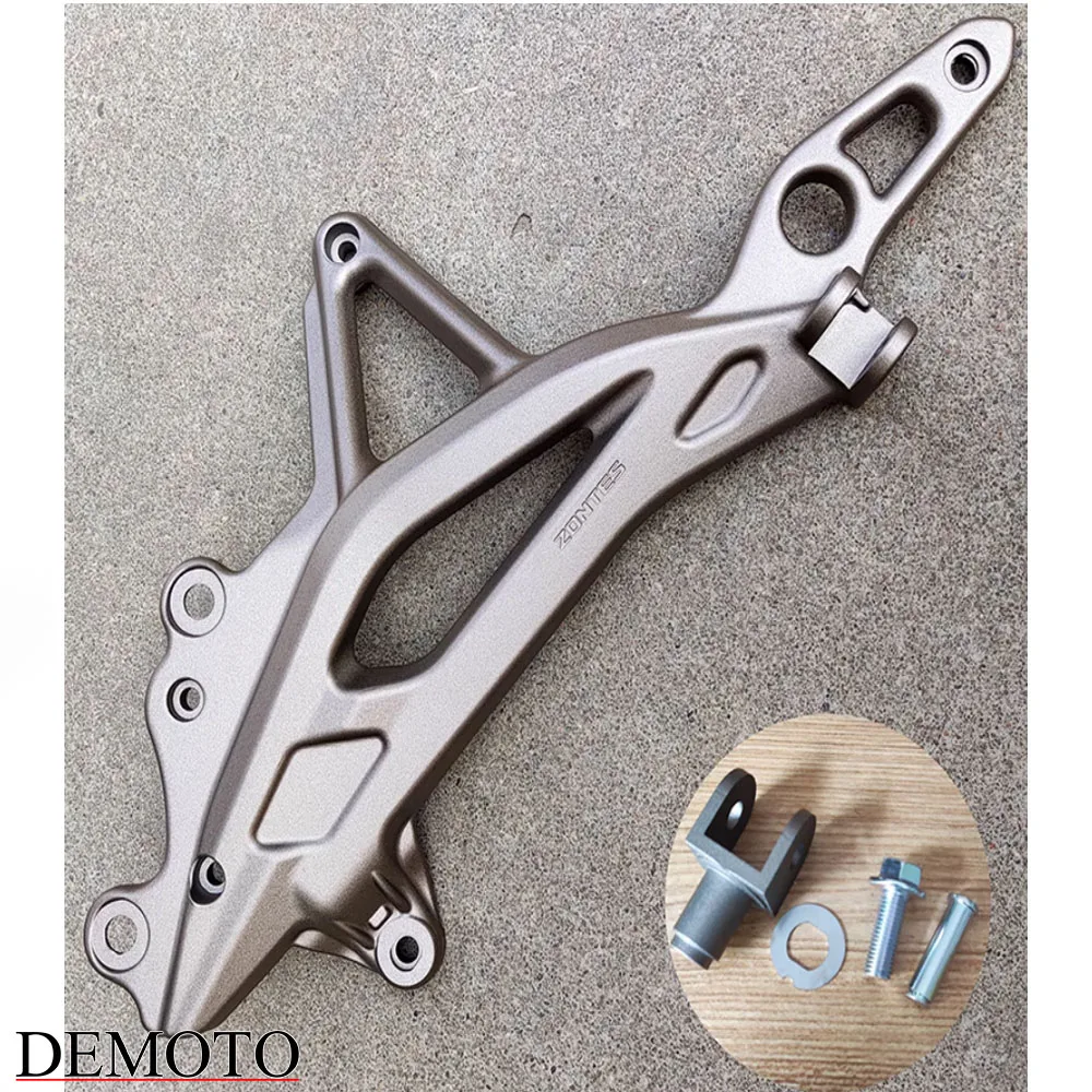 Motorcycle Pedal Bracket Left And Right Aluminum Triangle New FOR ZONTES 310R 310T 310X 310T 310X  Genuine Parts