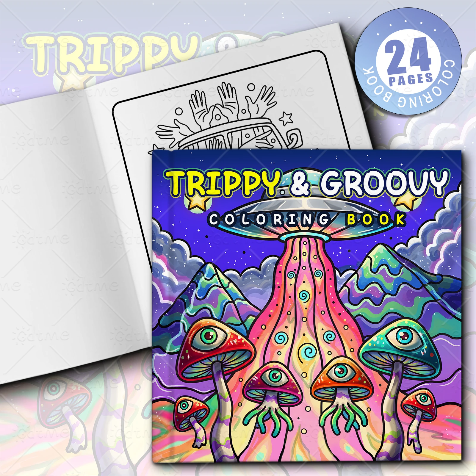 TRIPPY & GROOUY 성인을 위한 대담하고 쉬운 - Photography Of Book 리뷰 및 가격
