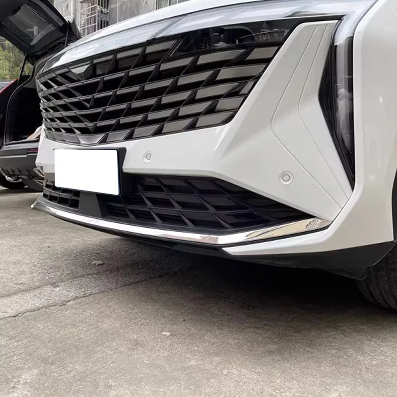 

Передняя сетчатая решетка автомобиля Vtear, накладка на бампер, наклейки, литьевые аксессуары для Geely New Atlas FX11 Boyue L Starray 2023 2024