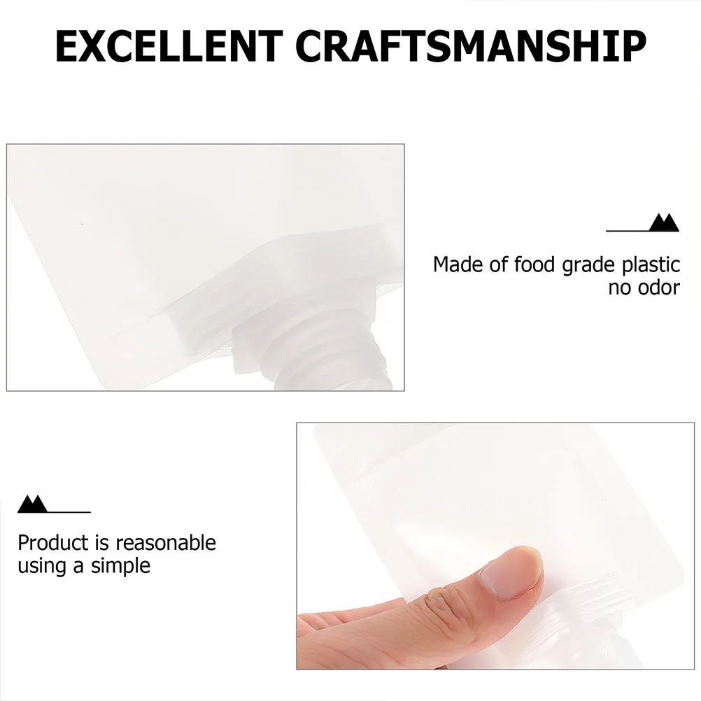 

12Pcs Travel Lotion Bag Small Suction Mouth Refillable Leakproof Liquid Storage Pouch Portable Cream Sub Bag for Essence