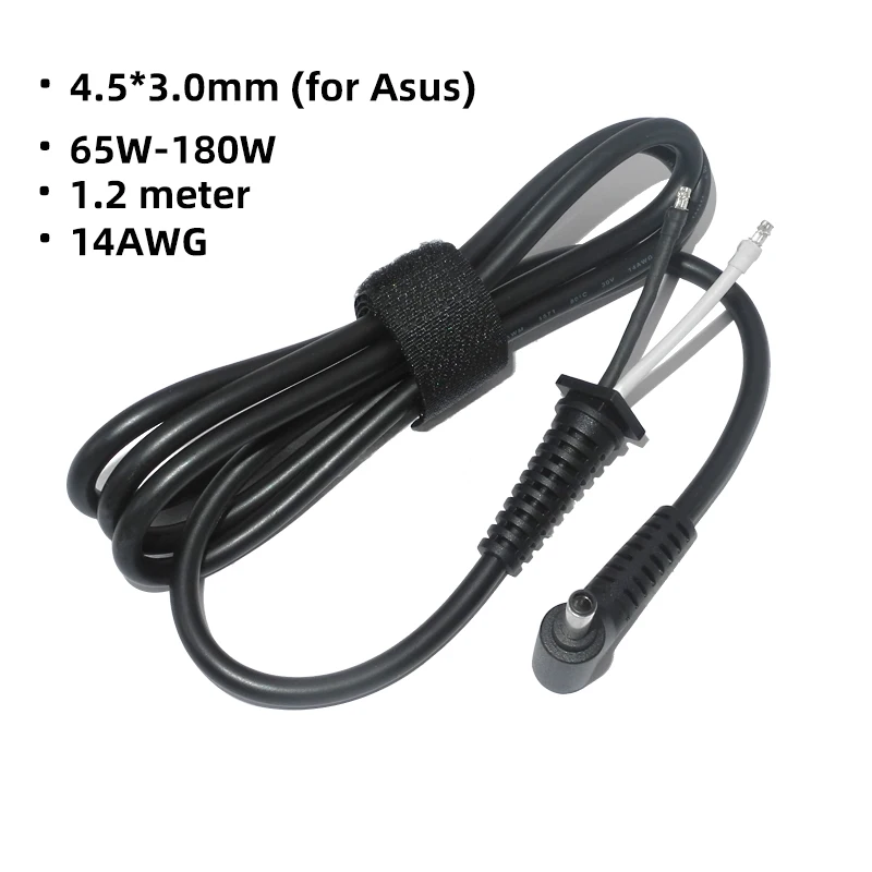 6​5W 180W DC 4.5X3.0mm Power Supply Cable Cord 14AWG Original Laptop Charger Wire for Asus  UX481FL UX480FD TUF GAMING X571L