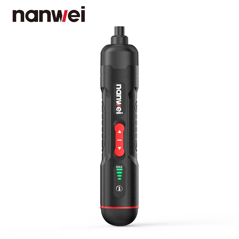 

NANWEI Speed Regulating Electric Screwdriver Small Rechargeable Electric Driver Household Multifunctional Mini Electric Screwdri