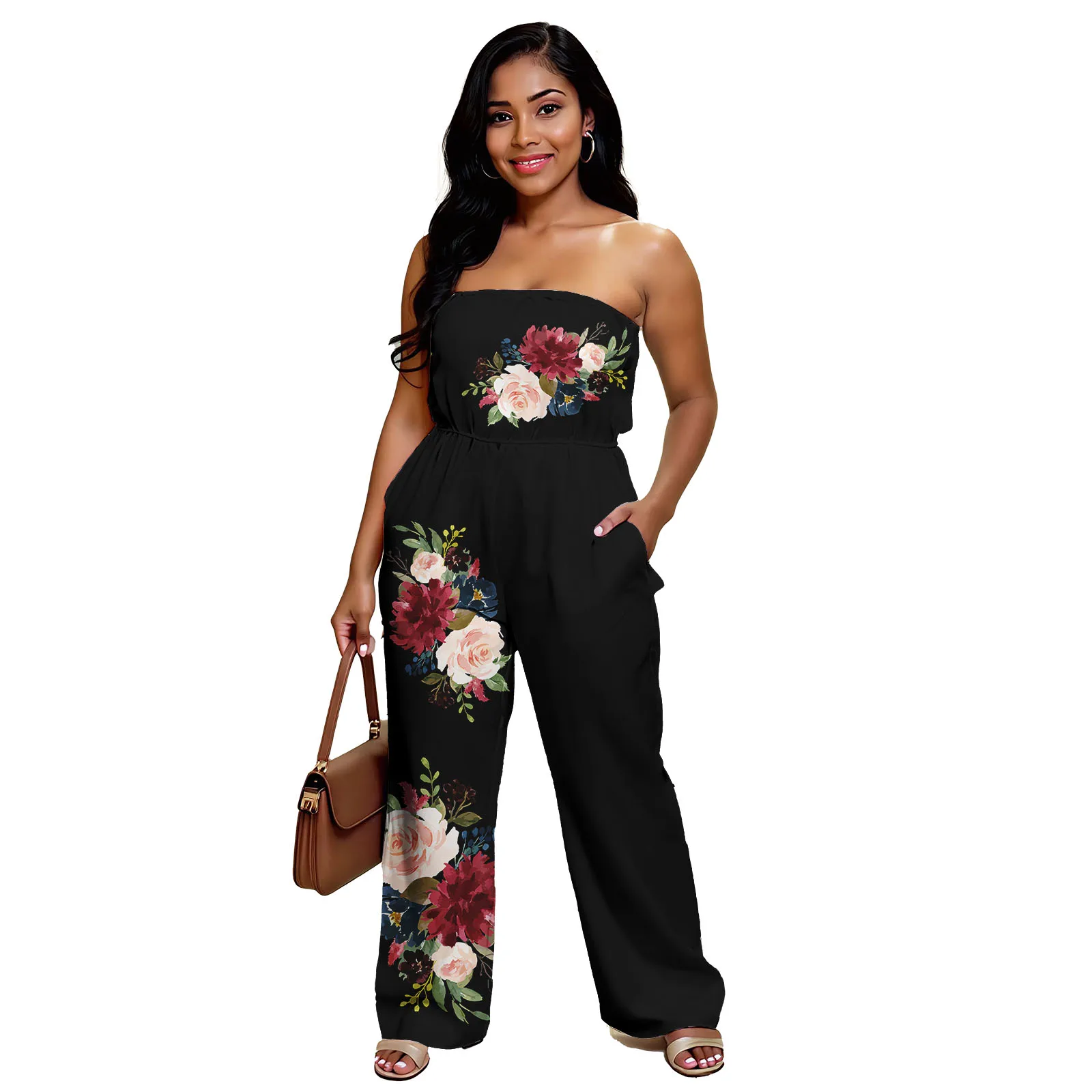 

Customized on Demand Women Romper Hawaiian Print Design Clothing Lady Wear Samoan Polynesian Ladies Elegant Playsuits Jumpsuit