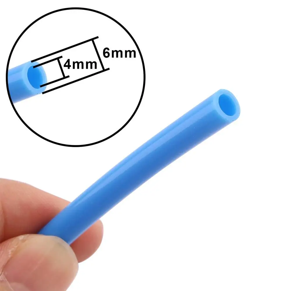 6mm OD 4mm ID Blauw Polyurethaan Luchtcompressor Tubing Pijp 200m Lichtgewicht Slijtage Chemische Weerstand Pneumatische Slang