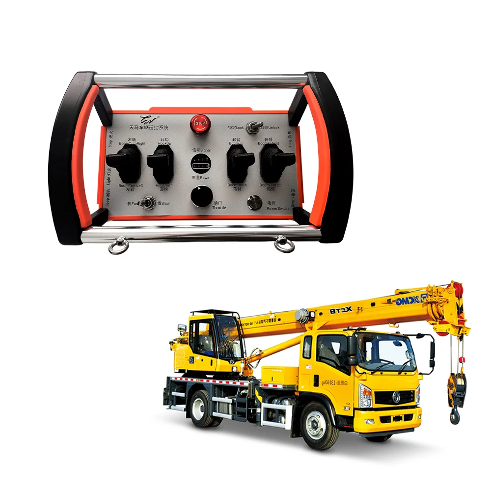 Self-learning Operation Path Levers Valve Radio Proportional Remote Control for Excavator