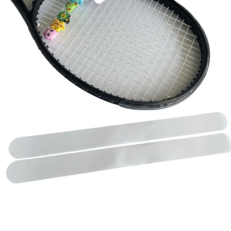 Transparent Tennis Rackets Head Tape Racquet Head Guard Protections Tape Badmintons Rackets Head Protector Clear Sticker