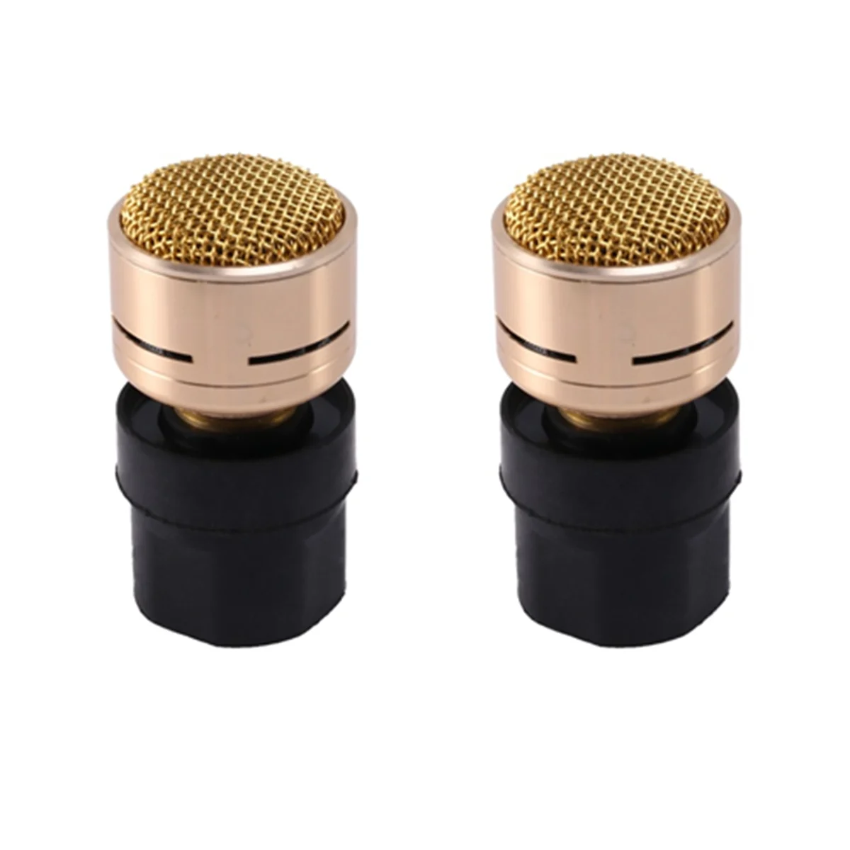 

2Pcs N-M182 Microphone Pickup Dynamic Microphones Core Capsule Universal Mic Replace Repair for Wire & Wireless