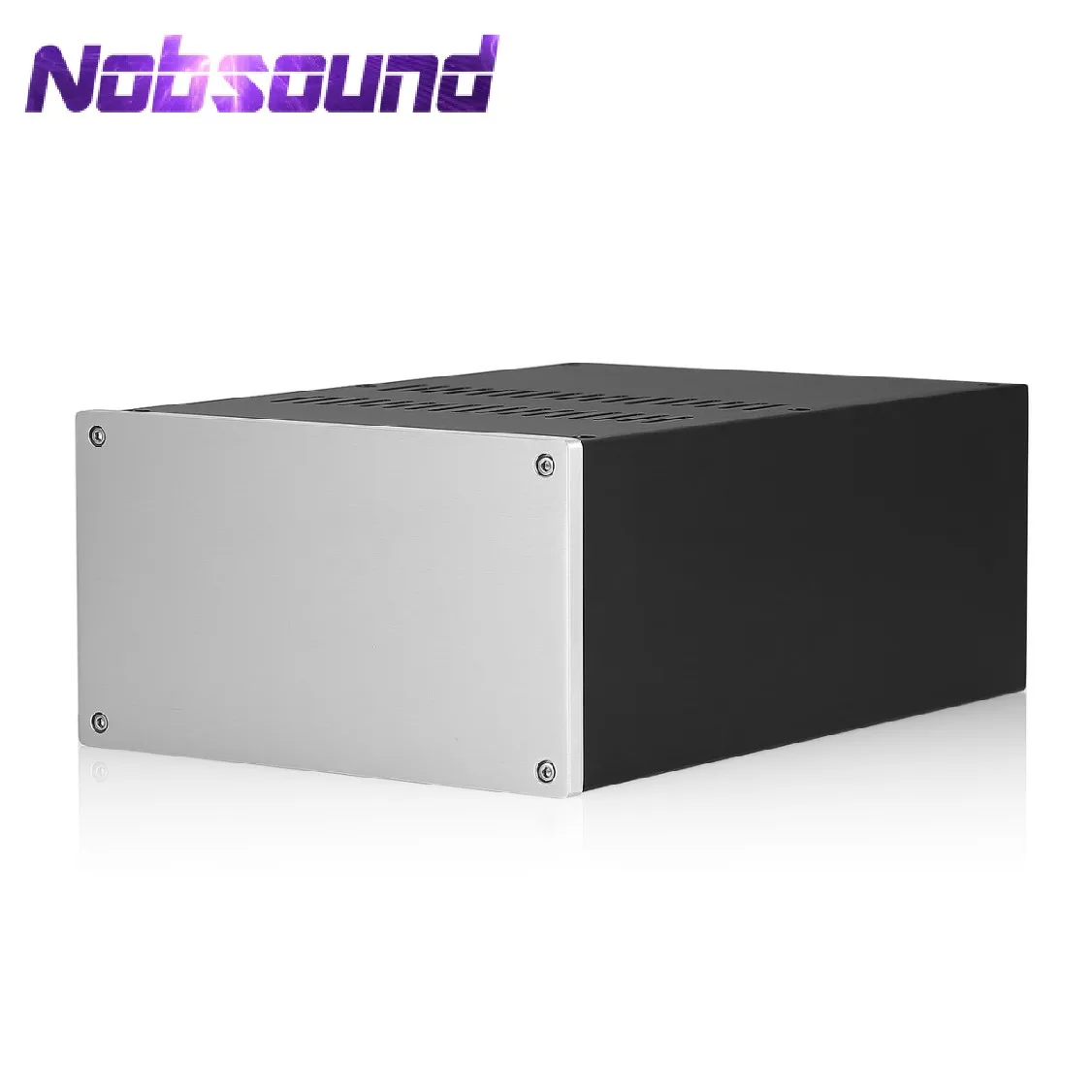 Custodia in alluminio HiFi Nobsound per custodia amplificatore telaio amplificatore fai-da-te per scatola preamplificatore