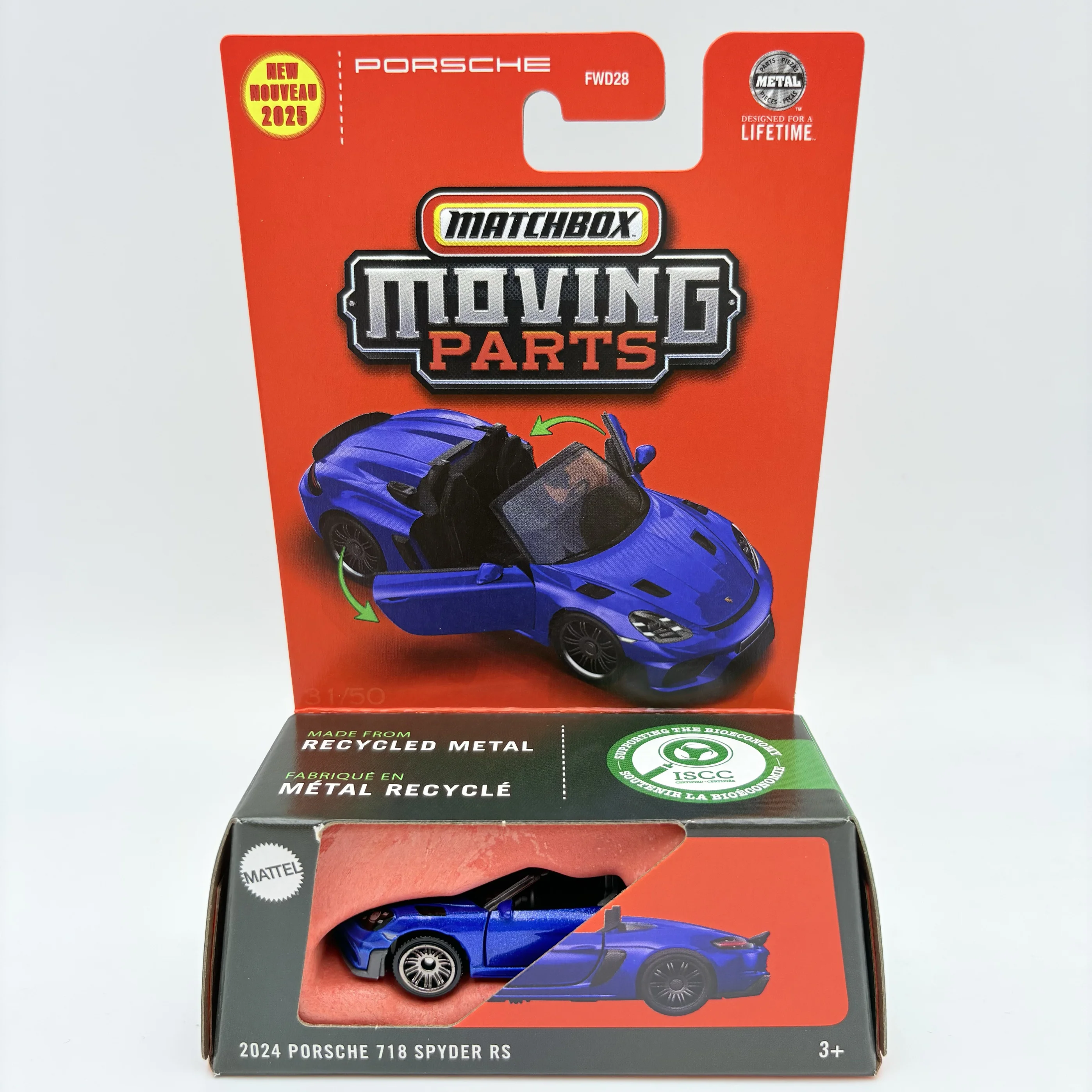 2025 Matchbox Moving Parts 1962 Ford Anglia Lamborghini Centenario 1/64 Die-Cast Collection Model Fwd28 Cars Boys Birthday Gifts