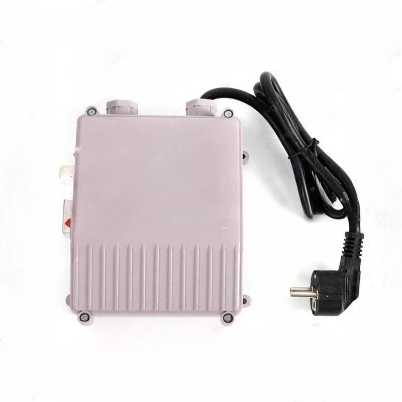 Deep well pump control box Small household submersible pump controller Water pump accessories External switch box Capacitor box
