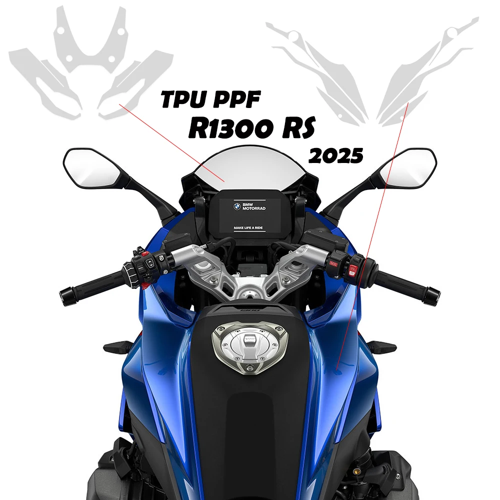 

TPU PPF For BMW R1300RS 2025 Automatic Repair Protective Film R1300rs Invisible High Quality Car Clothing Film