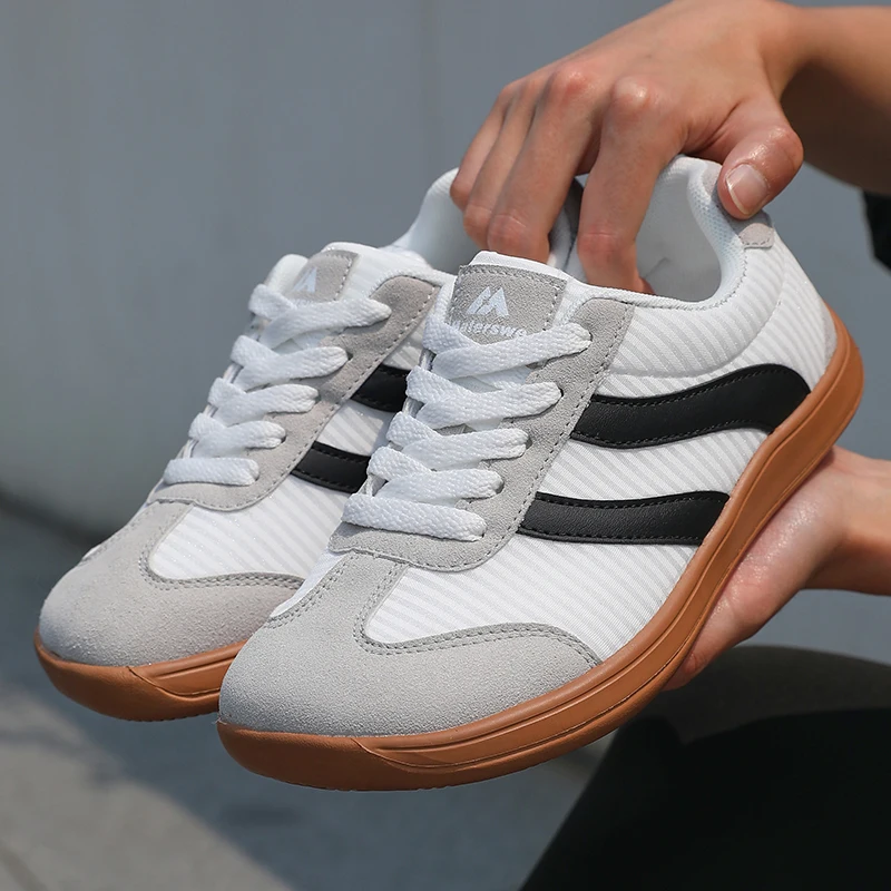 Große Größen Herren Hochwertige Casual Sneakers Unisex Breite Zehenpartie Barfußschuhe Leichte Dünne Sohle Pendel-, Geh- und Laufschuhe – Detail 5