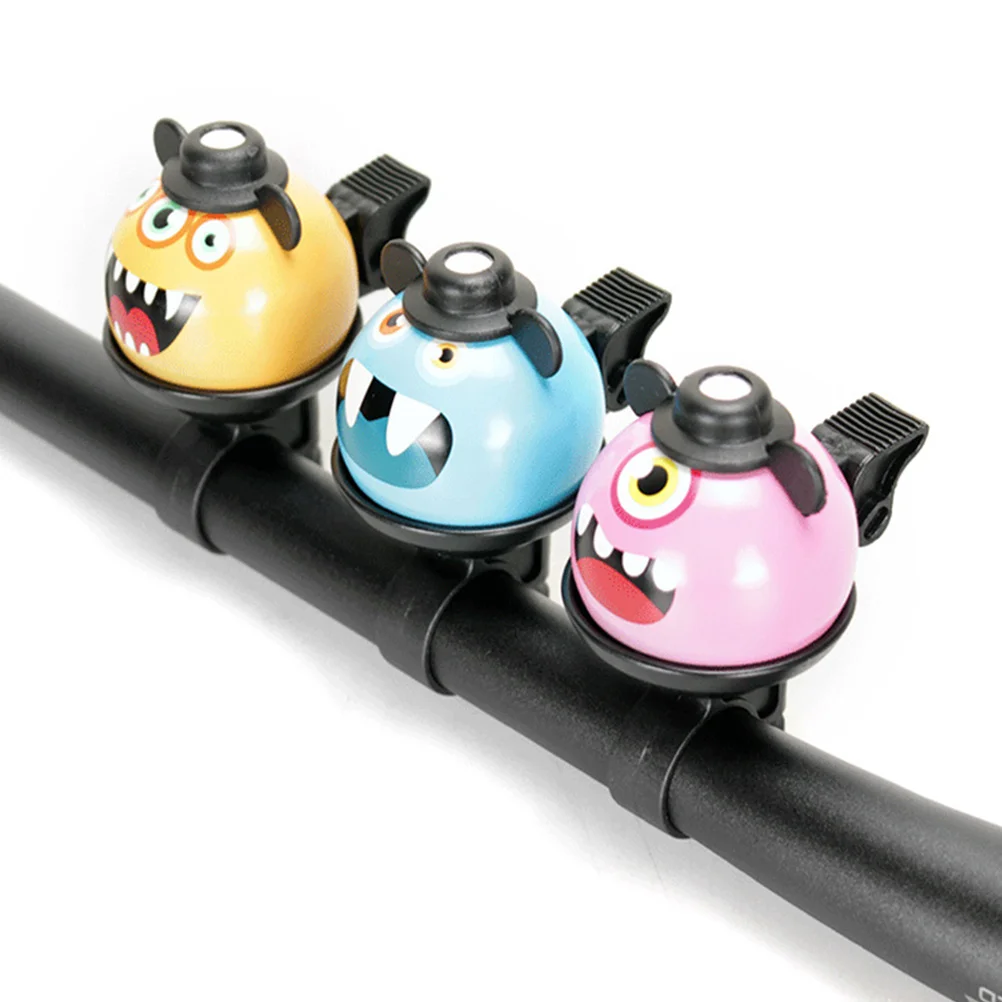 

Aluminum Alloy Bike Bell Cute Cartoon Children Bells Handlebar Loud Ringtone Durable Safe AntiAging Kids Bicycle Accessories