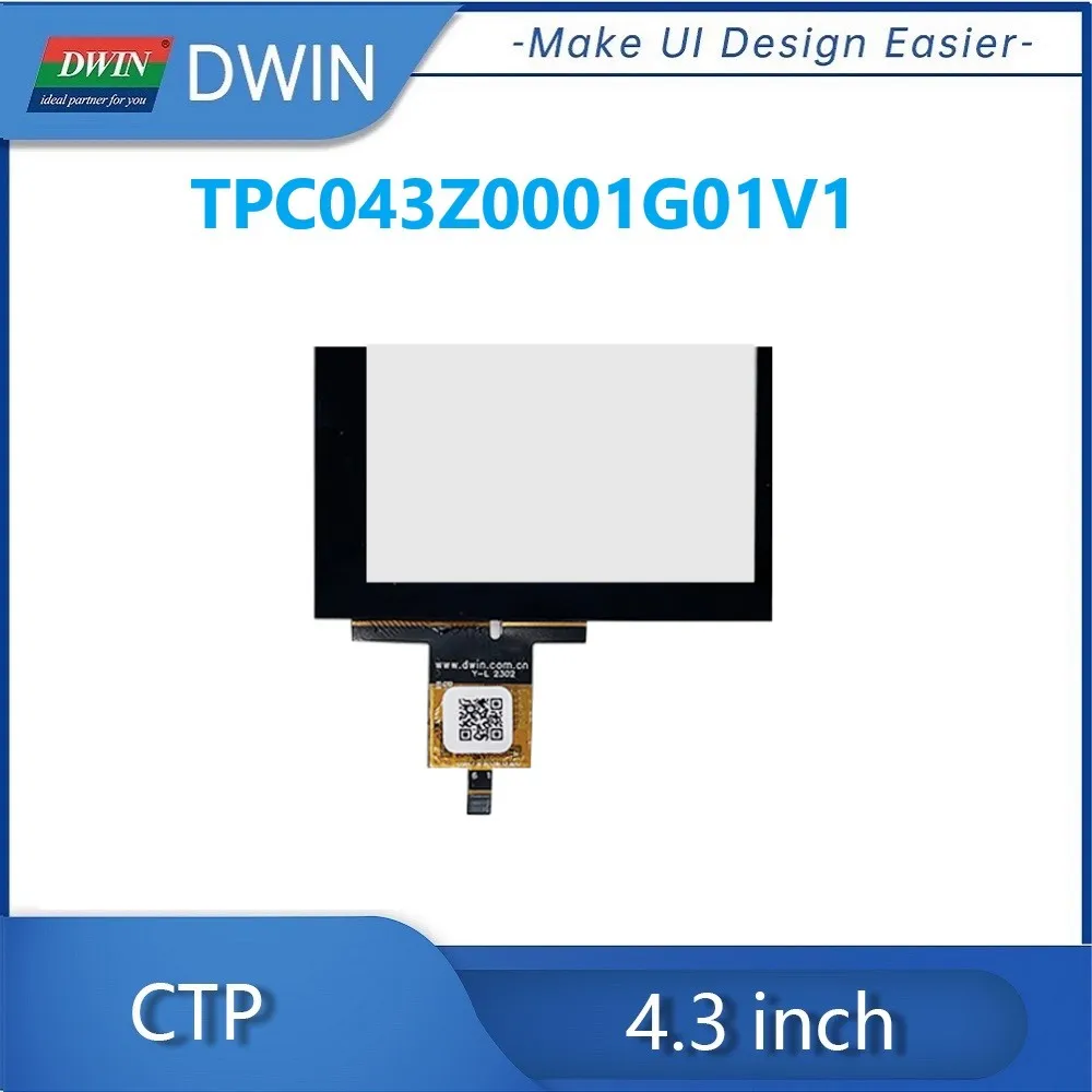 Imagem -02 - Painel Capacitivo do Tela Táctil Dwin Relação Iic 43