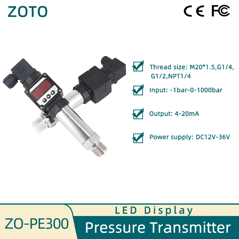 Led Pressure Transm…