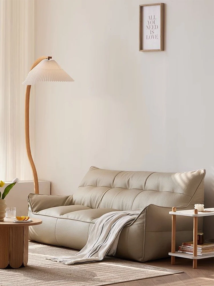 

Retro Lazy Sofa Can Lie Down and Sleep on Internet Popular Bedroom Sofa and Balcony Multi functional