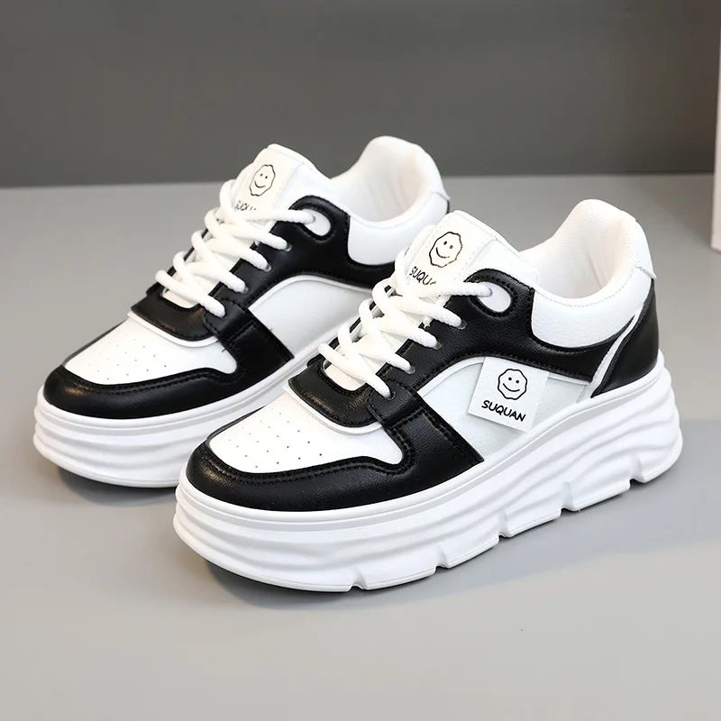 

Новые женские кроссовки: весенние дизайнерские повседневные кроссовки на шнуровке с увеличенной высотой подошвы, дышащие, для активного отдыха и бега