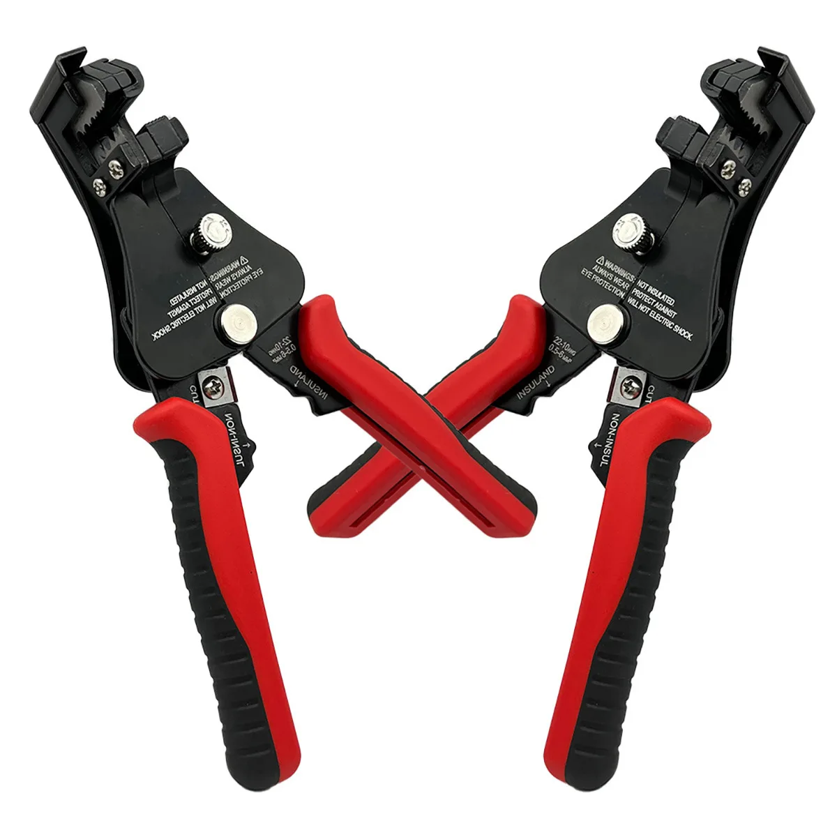 Multifunctional Wire Stripper Stripping Range 0.8-8mm AWG18-8 With Thread Trimmer & Terminals Crimping Pliers Electrician Tools