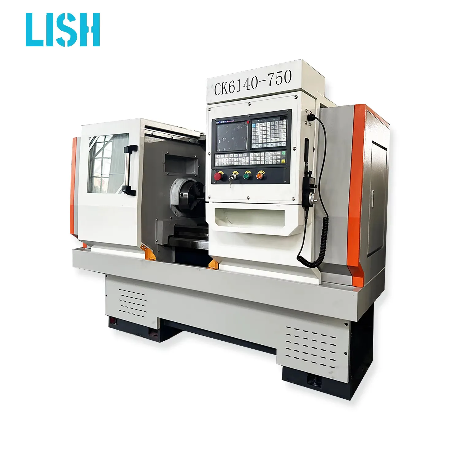 Torno CNC de tecnologia avançada de aço Hining de alto desempenho de fábrica profissional Ck6140