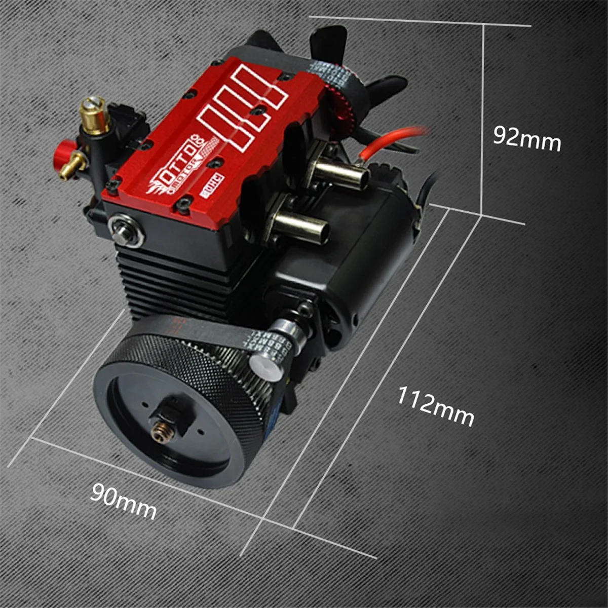 TOYAN L200AC1-OTTO Engine 7cc 4000-16000rpm Inline 2 Cylinder Nitro Internal Combustion Engine